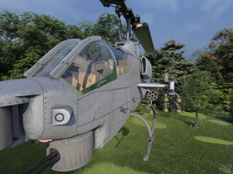 Bell AH-1 Super 3D 模型