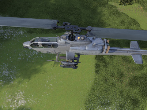 Bell AH-1 Super 3D 模型