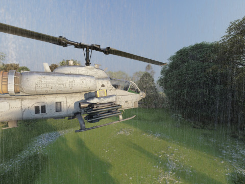 Bell AH-1 Super 3D 模型