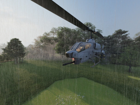 Bell AH-1 Super 3D 模型