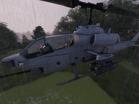 Bell AH-1 Super 3D 模型