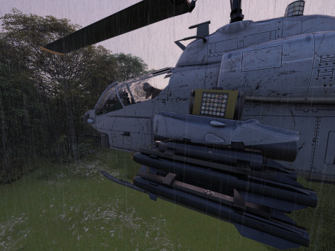 Bell AH-1 Super 3D 模型