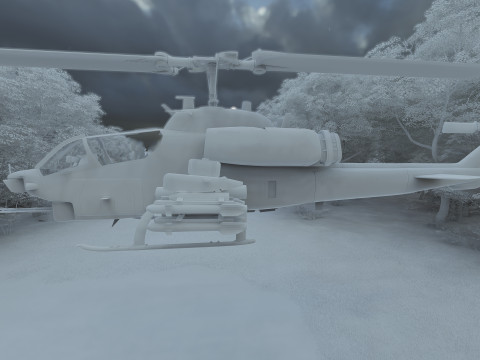 Bell AH-1 Super 3D 模型