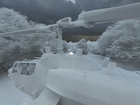 Bell AH-1 Super 3D 模型
