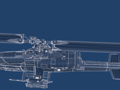 Bell AH-1 Super 3D 模型