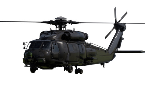 Sikorsky UH-60 Blackhawk 3D Model