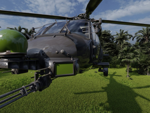 Sikorsky UH-60 Blackhawk 3D Model