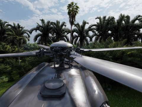 Sikorsky UH-60 Blackhawk 3D Model