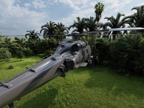 Sikorsky UH-60 Blackhawk 3D Model