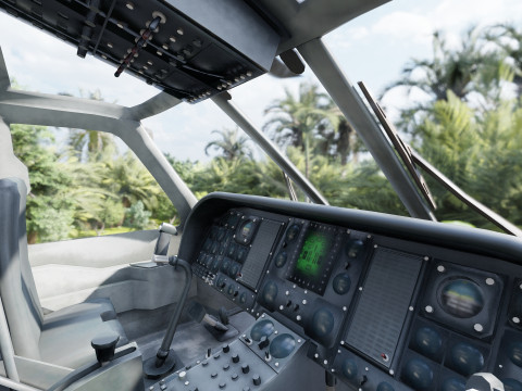 Sikorsky UH-60 Blackhawk 3D Model