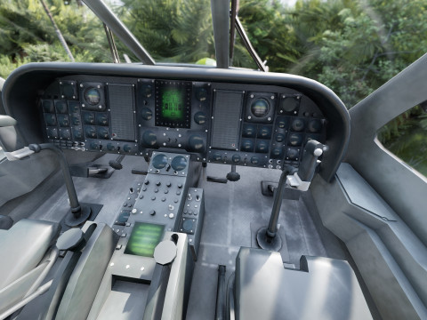Sikorsky UH-60 Blackhawk 3D Model