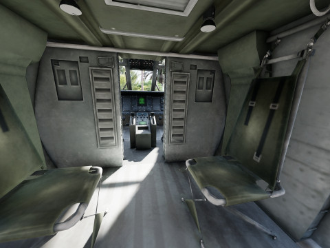 Sikorsky UH-60 Blackhawk 3D Model