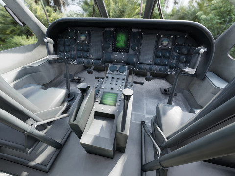 Sikorsky UH-60 Blackhawk 3D Model