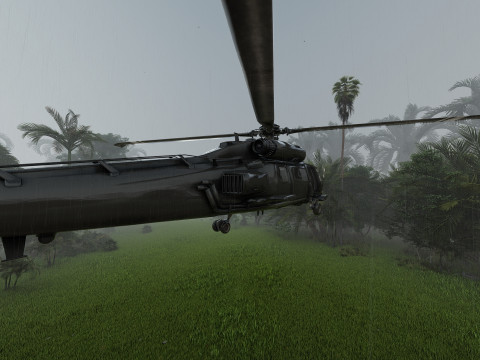Sikorsky UH-60 Blackhawk 3D Model