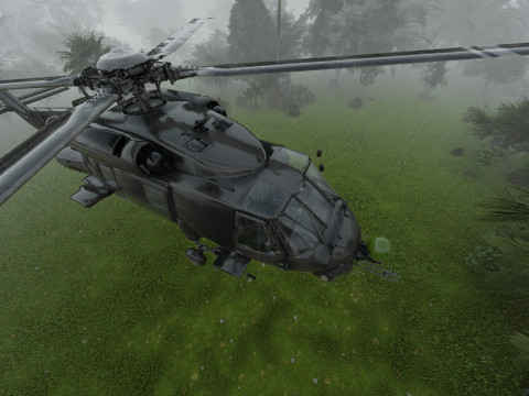 Sikorsky UH-60 Blackhawk 3D Model