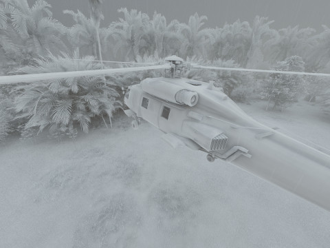 Sikorsky UH-60 Blackhawk 3D Model