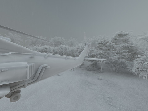 Sikorsky UH-60 Blackhawk 3D Model