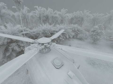 Sikorsky UH-60 Blackhawk 3D Model