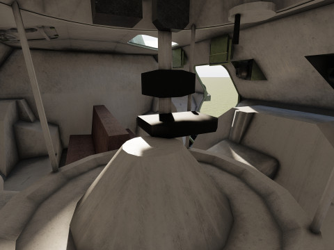 Detailed BTR-80 with interior 3D 模型