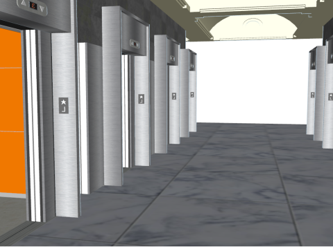 Conceptual mix use building 3Dモデル