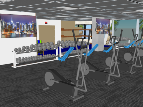 Conceptual mix use building 3Dモデル