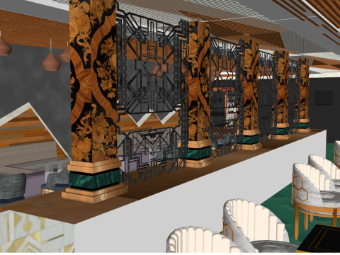 Conceptual mix use building 3Dモデル