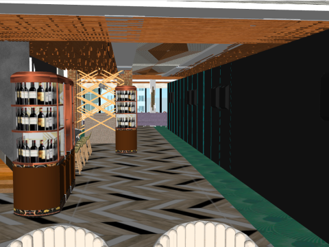 Conceptual mix use building 3Dモデル