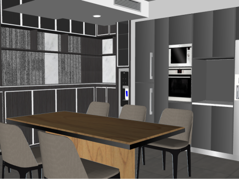 Conceptual mix use building 3Dモデル
