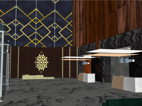 Conceptual mix use building 3Dモデル