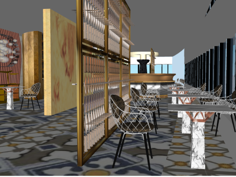 Conceptual mix use building 3Dモデル