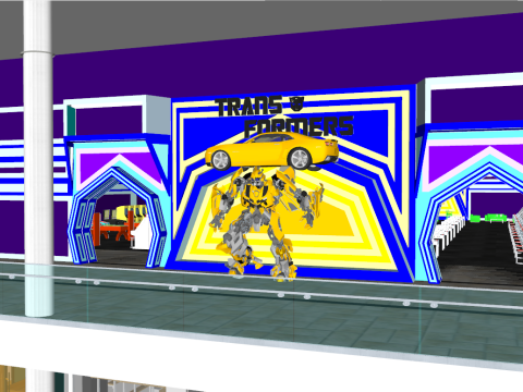 Conceptual mix use building 3Dモデル