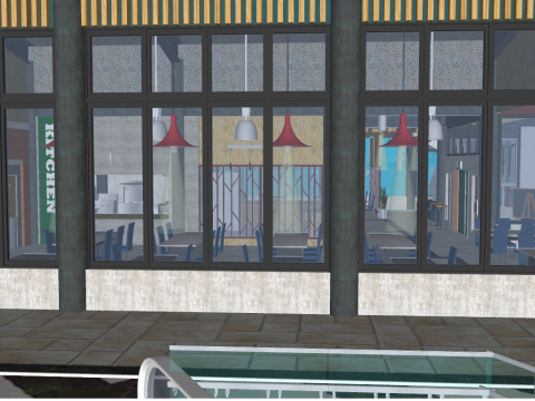 Conceptual mix use building 3Dモデル