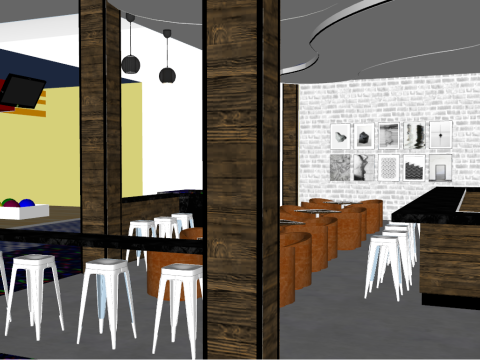 Conceptual mix use building 3Dモデル
