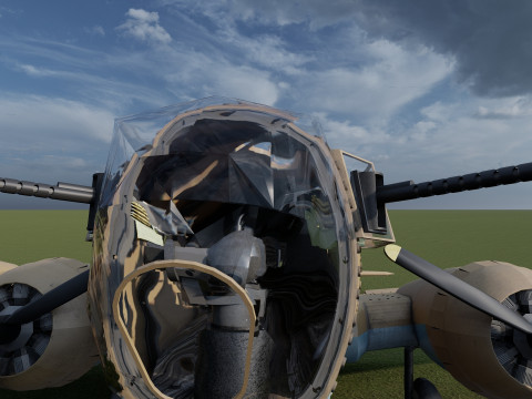 Boeing b-17 flying fortress Modello 3D