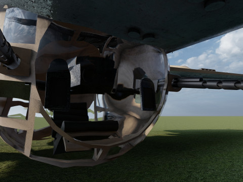 Boeing b-17 flying fortress Modello 3D