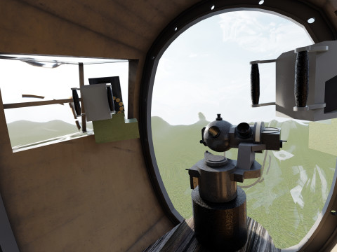 Boeing b-17 flying fortress Modello 3D