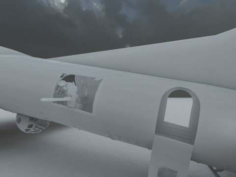 Boeing b-17 flying fortress Modello 3D
