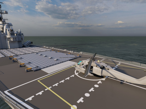 USS MISSOURI BB-63 3D 模型