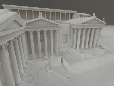 Roman forum 3Dモデル
