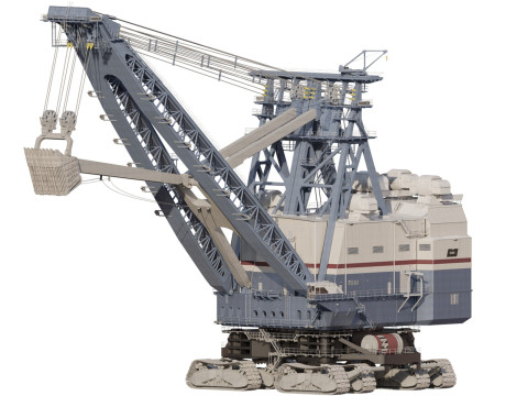Marion 6360 Electric power shovel Modello 3D