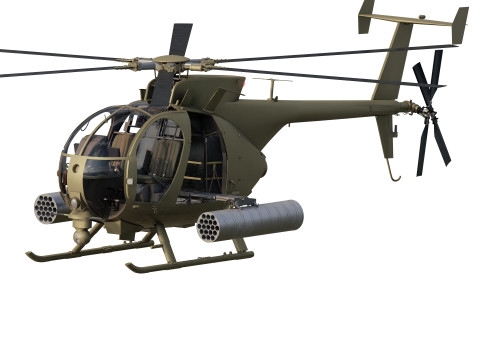 Boeing MH-6M Little Bird Modèle 3D