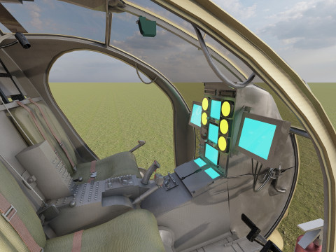 Boeing MH-6M Little Bird 3D Model