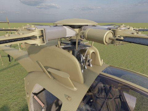 Boeing MH-6M Little Bird 3D Model