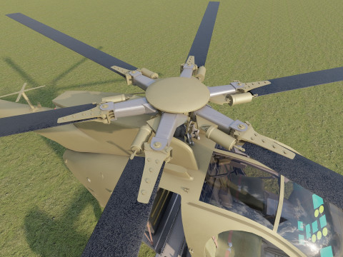 Boeing MH-6M Little Bird 3D Model