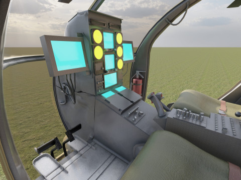 Boeing MH-6M Little Bird 3D Model