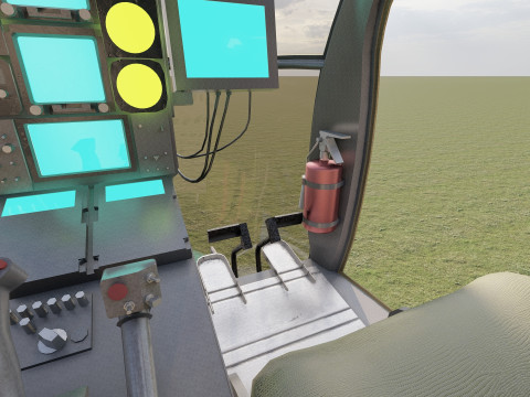 Boeing MH-6M Little Bird 3D Model