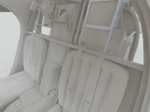Boeing MH-6M Little Bird 3D Model