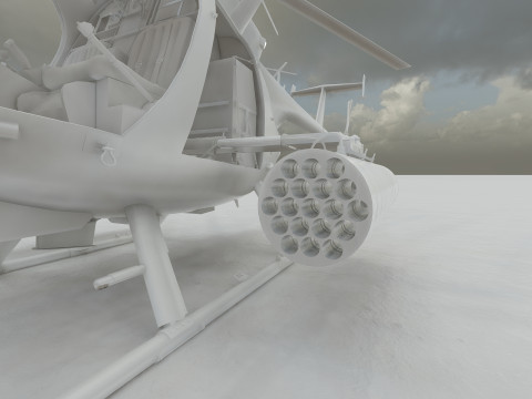 Boeing MH-6M Little Bird 3D Model