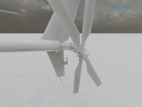 Boeing MH-6M Little Bird 3D Model