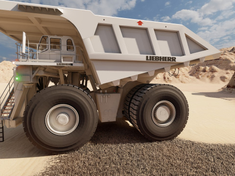 LIEBHERR T284 3D 模型